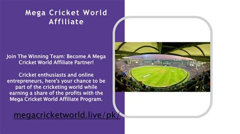 mega cricket affiliate